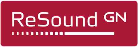 Logo der Resound-Hörgeräte