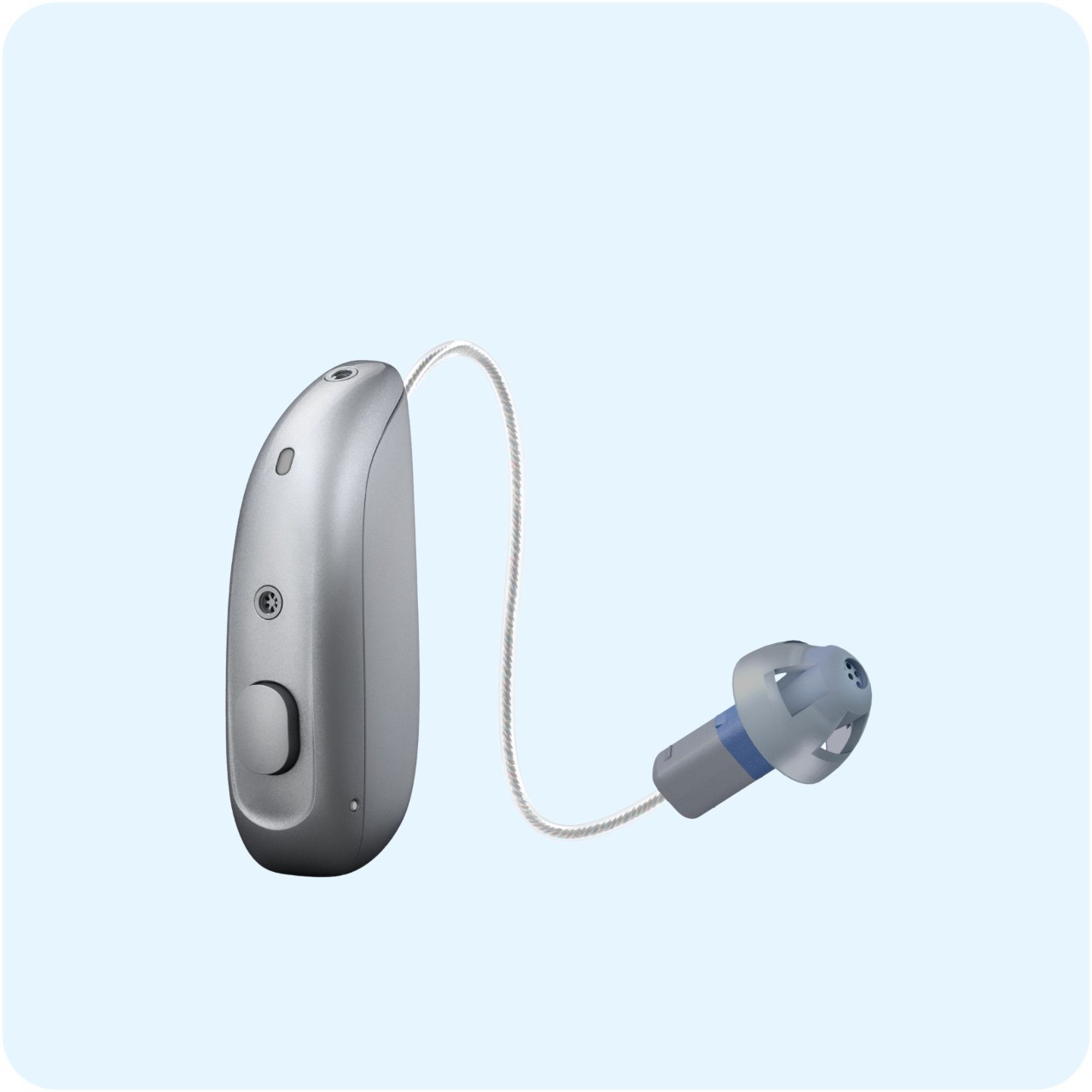Resound vivia hearing aid - sparkling silver
