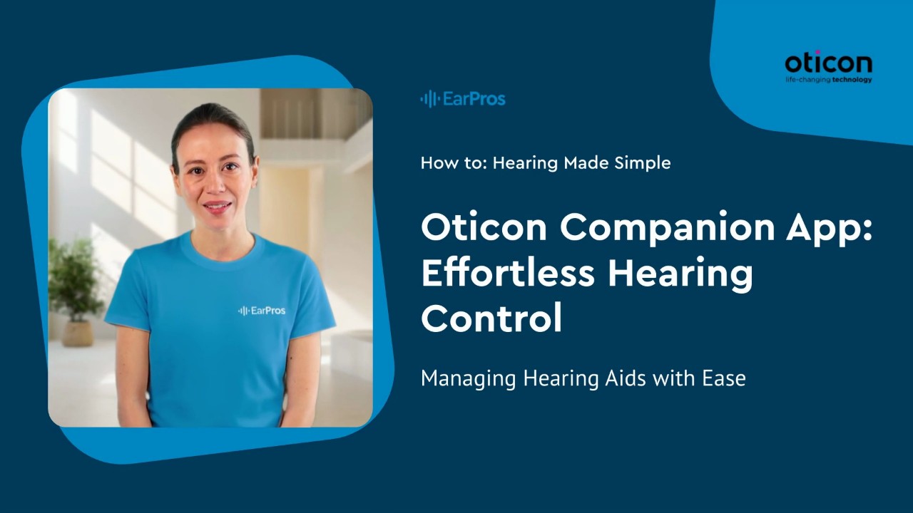 How to use and set up Oticon app